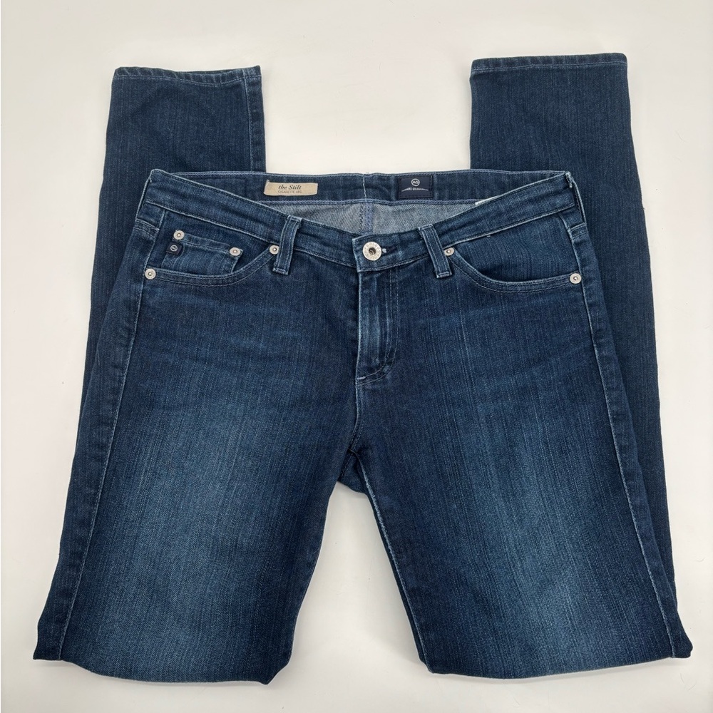 AG Adriano Goldschmied The Stilt Cigarette Leg Ladies Jeans Size 28
